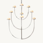 Perael Curve Dome Round Chandelier 40"