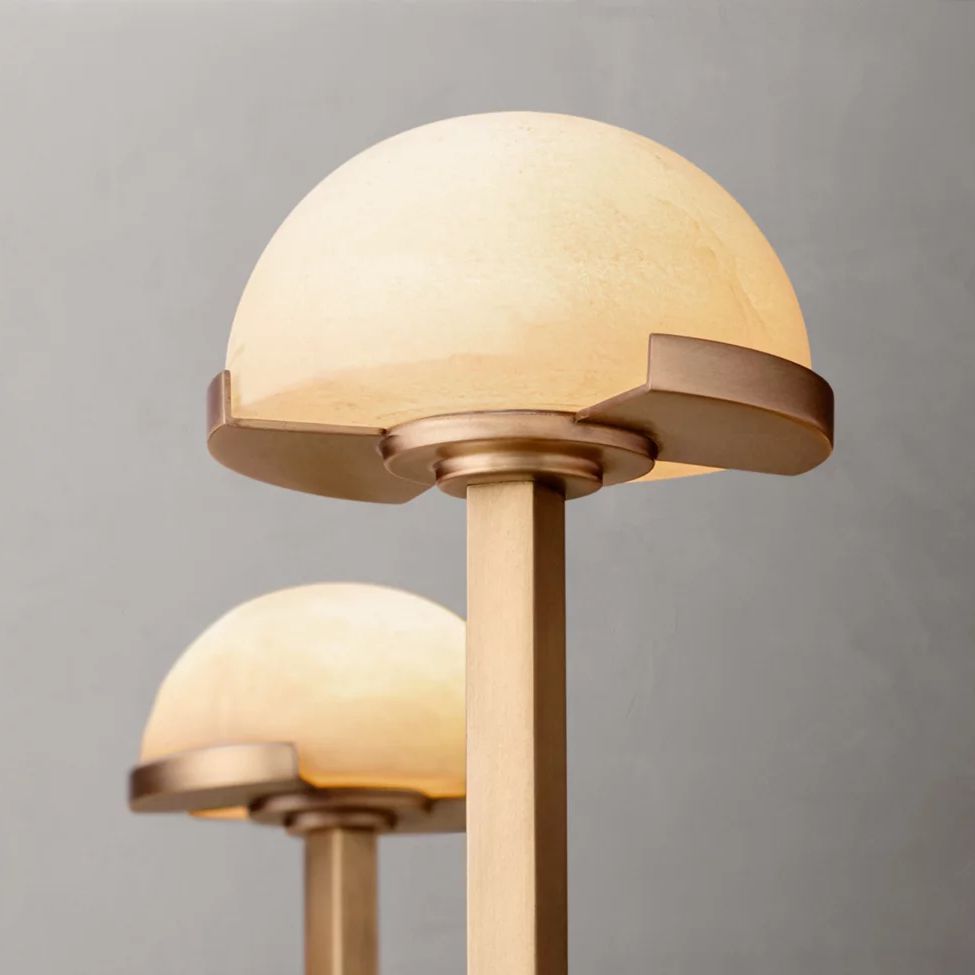 Perael Curve Dome Round Chandelier 32"