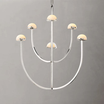 Perael Curve Dome Round Chandelier 32"