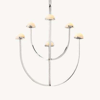 Perael Curve Dome Round Chandelier 32"