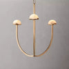 Perael Curve Dome Round Chandelier 24"