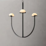 Perael Curve Dome Round Chandelier 24"