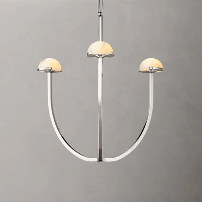 Perael Curve Dome Round Chandelier 24"