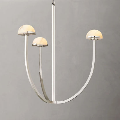 Perael Curve Dome Round Chandelier 24"