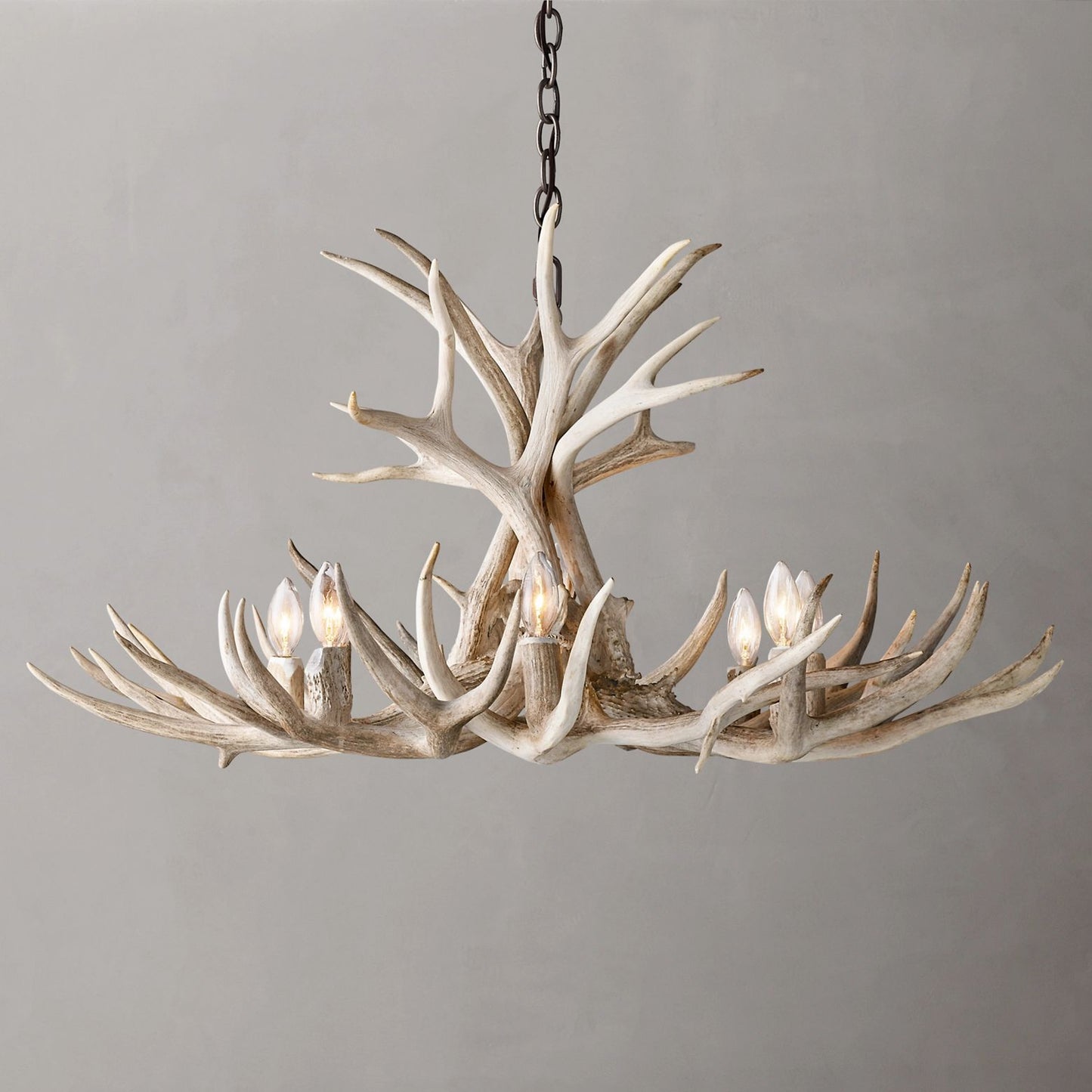 Antler Rustic Elegant Branch Chandelier 36"