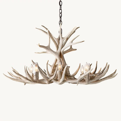 Antler Rustic Elegant Branch Chandelier 36"