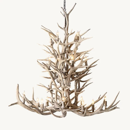 Antler Rustic Elegant Branch Chandelier 66"