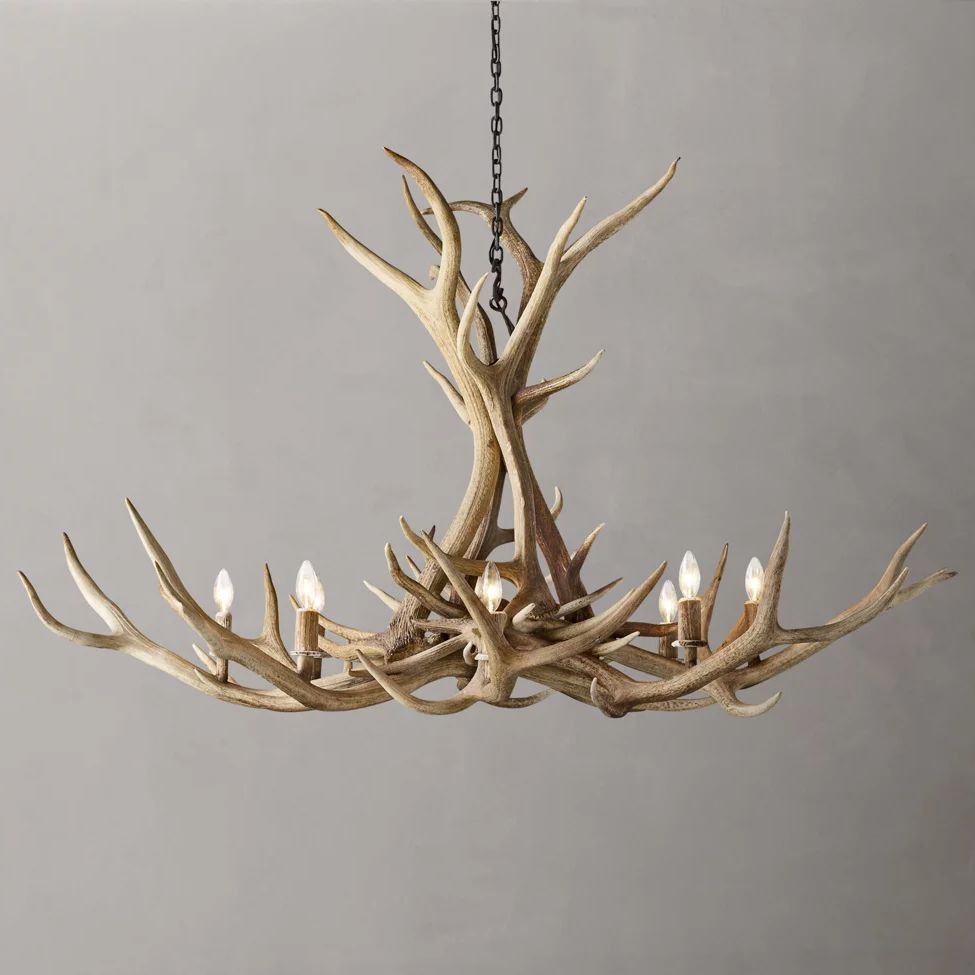 Antler Rustic Elegant Branch Chandelier 60"