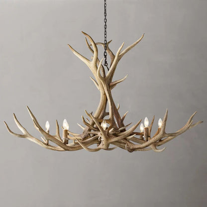 Antler Rustic Elegant Branch Chandelier 60"