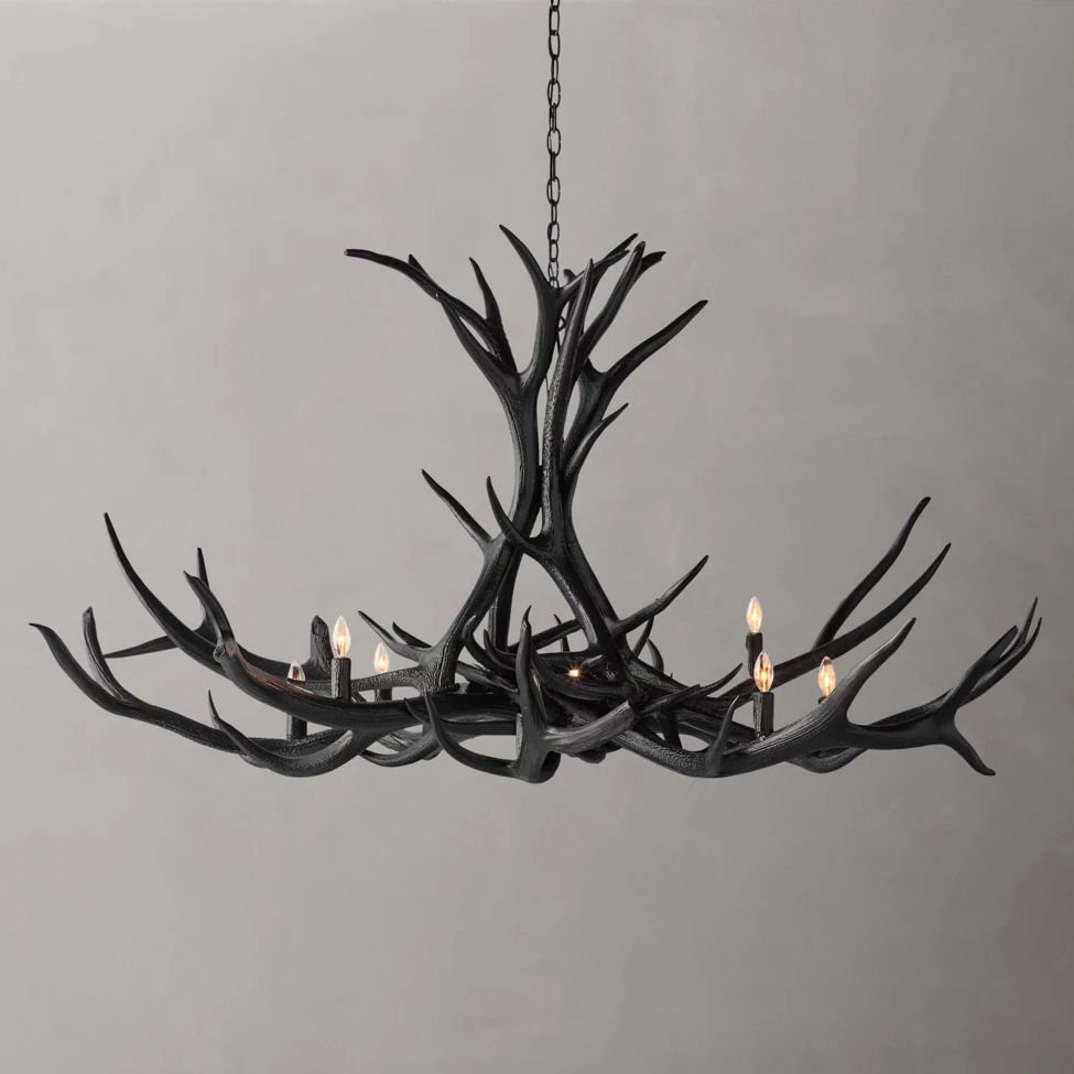 Antler Rustic Elegant Branch Chandelier 60"