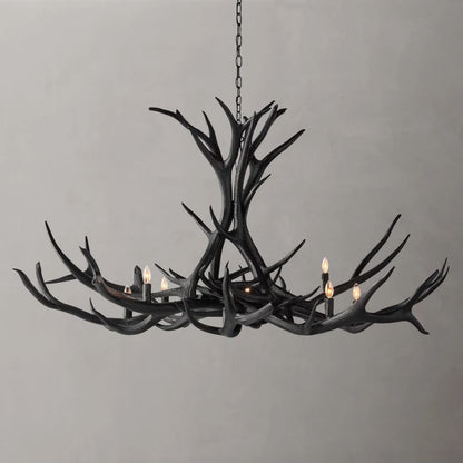 Antler Rustic Elegant Branch Chandelier 60"