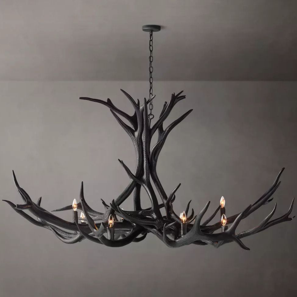 Antler Rustic Elegant Branch Chandelier 60"