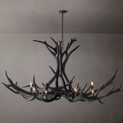 Antler Rustic Elegant Branch Chandelier 60"