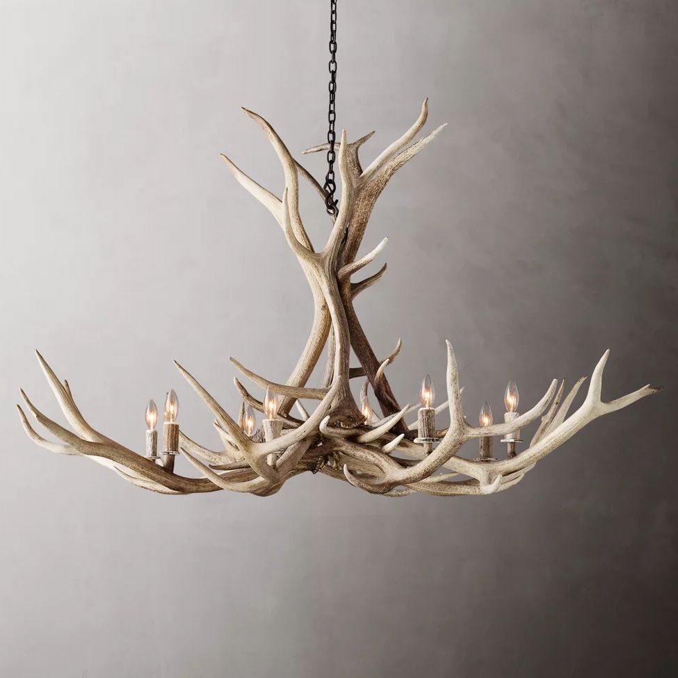 Antler Rustic Elegant Branch Chandelier 60"