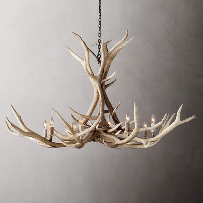 Antler Rustic Elegant Branch Chandelier 60"