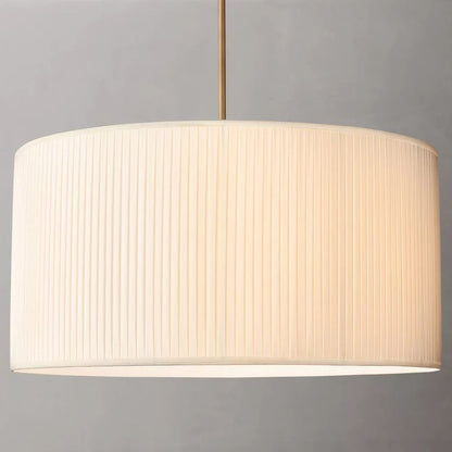 Stralier Pleated Drum Pendant Light