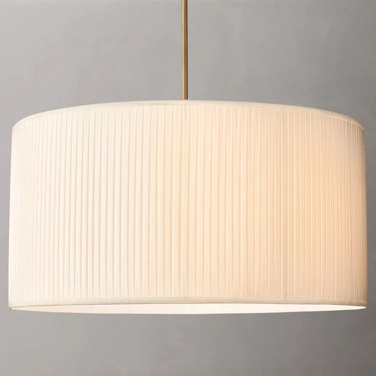 Stralier Pleated Drum Pendant Light