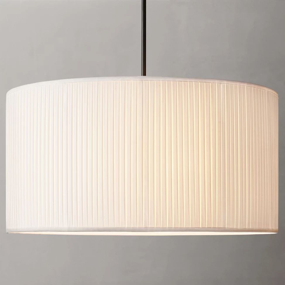 Stralier Pleated Drum Pendant Light