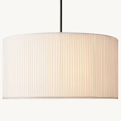 Stralier Pleated Drum Pendant Light