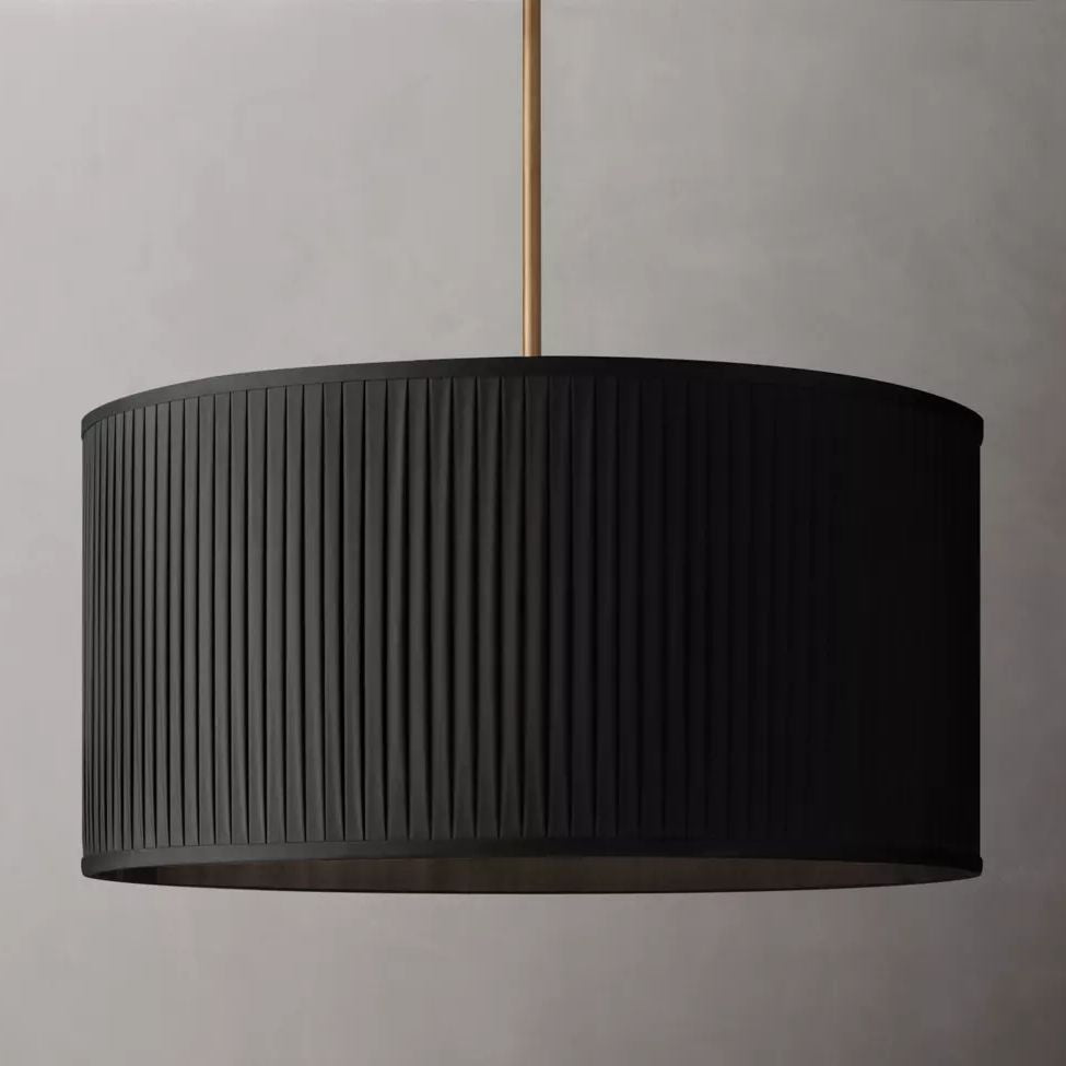 Stralier Pleated Drum Pendant Light