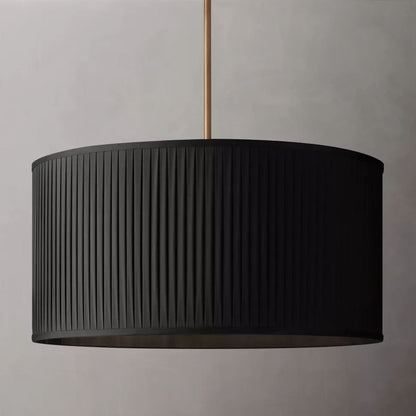 Stralier Pleated Drum Pendant Light