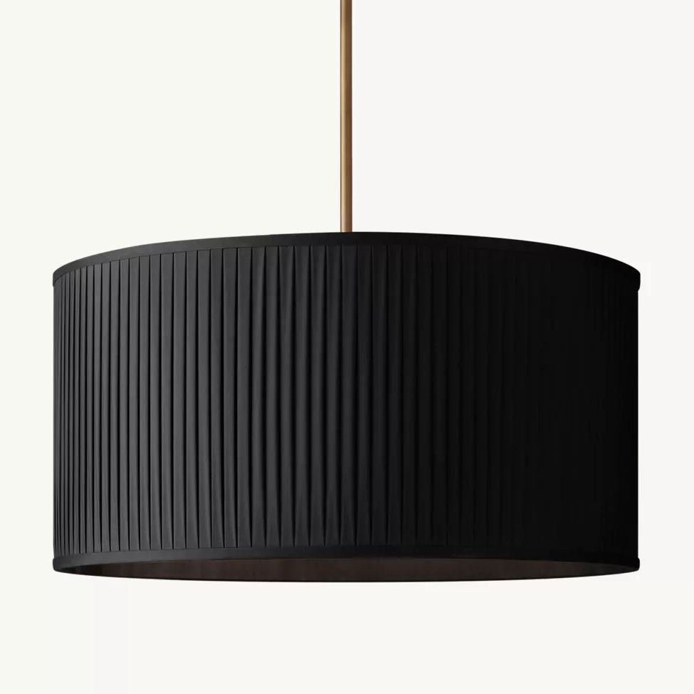 Stralier Pleated Drum Pendant Light