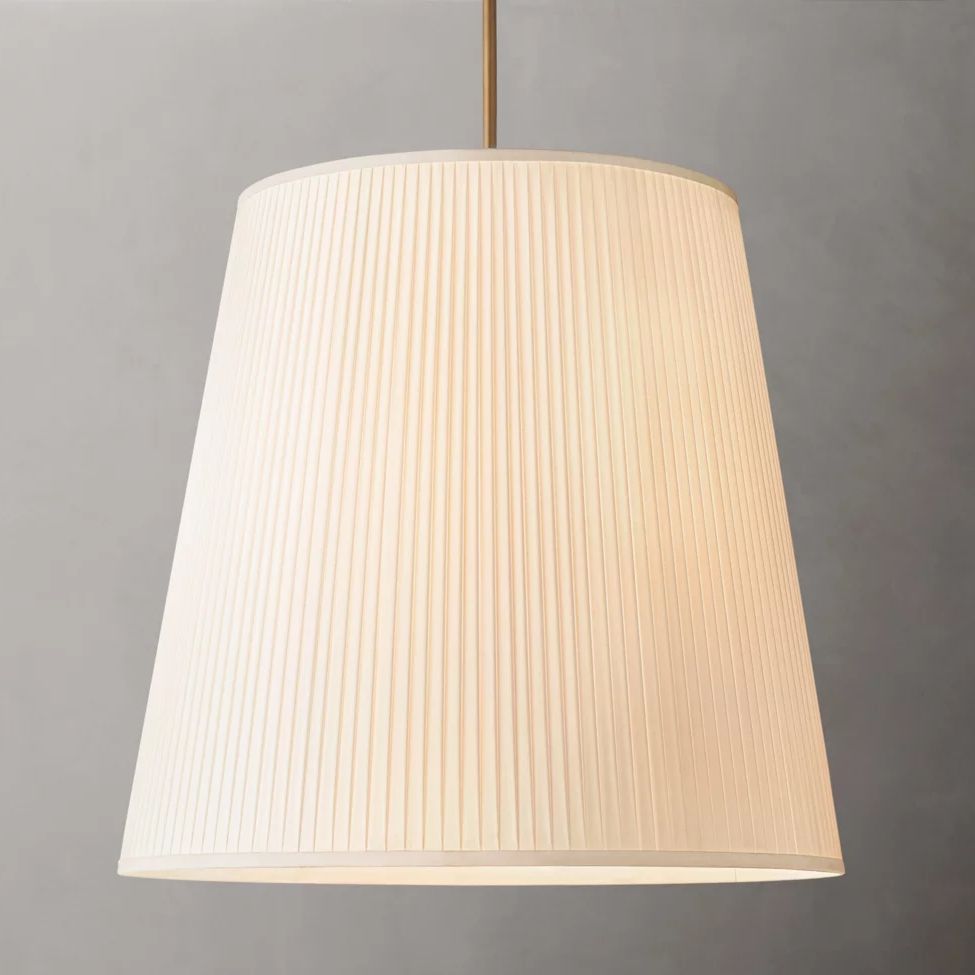 Stralier Pleated Barrel Pendant Light