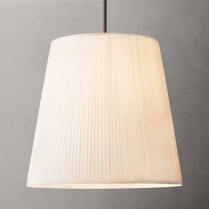 Stralier Pleated Barrel Pendant Light