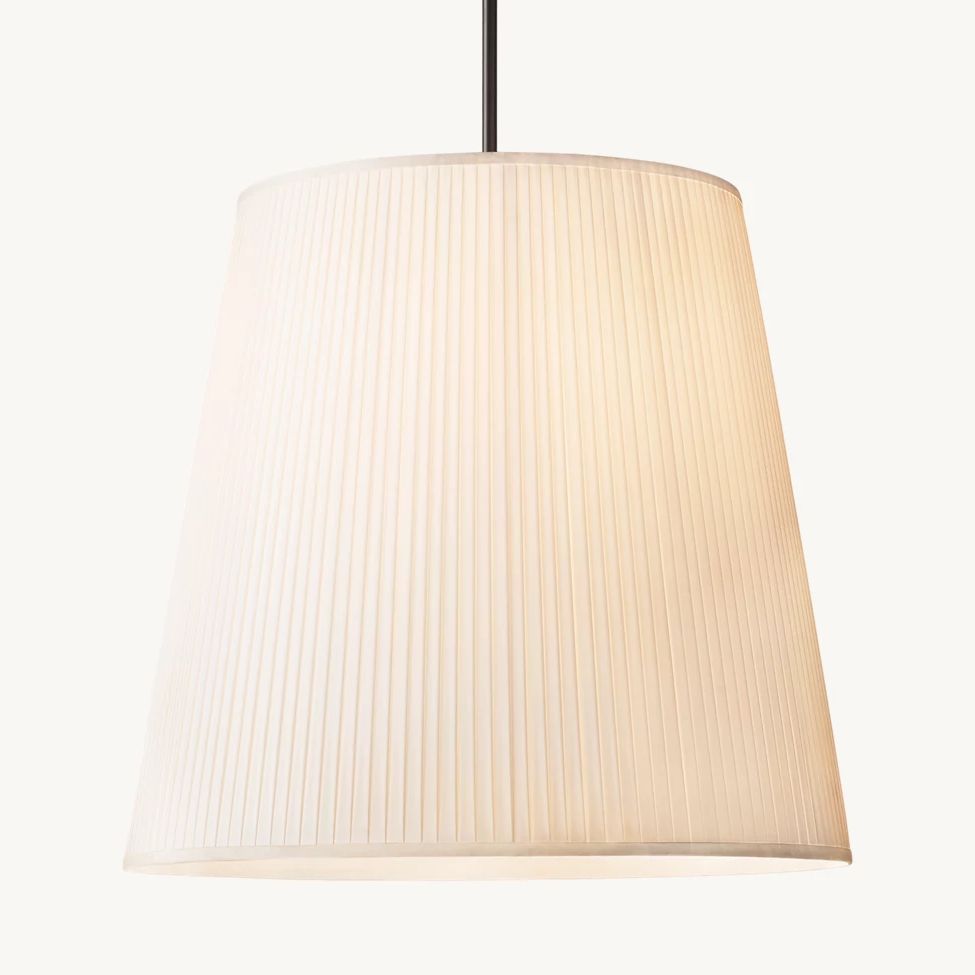 Stralier Pleated Barrel Pendant Light