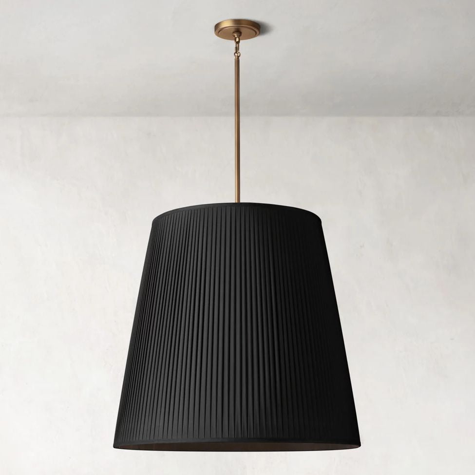 Stralier Pleated Barrel Pendant Light
