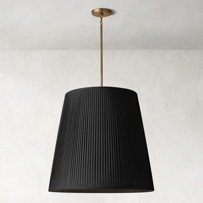 Stralier Pleated Barrel Pendant Light