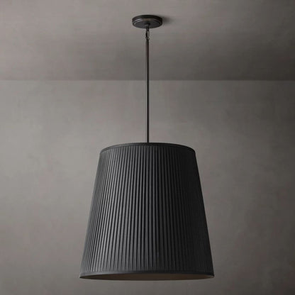 Stralier Pleated Barrel Pendant Light