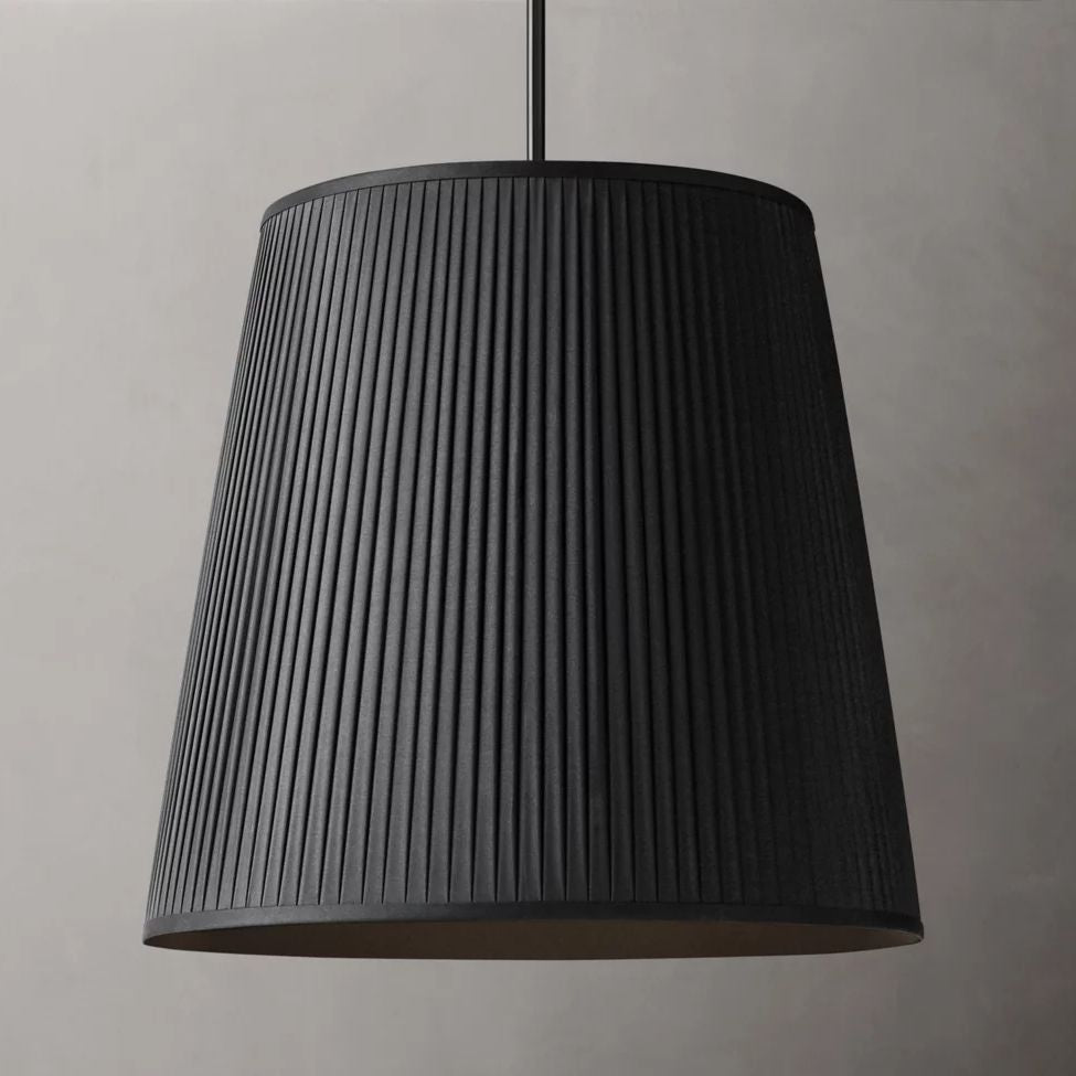 Stralier Pleated Barrel Pendant Light