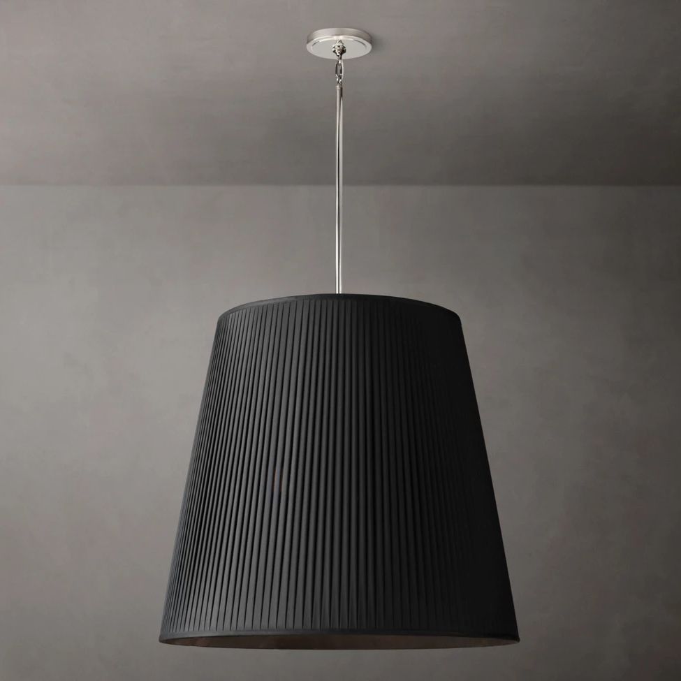 Stralier Pleated Barrel Pendant Light