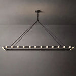 Vitoria Ember Trace Linear Chandelier 72"