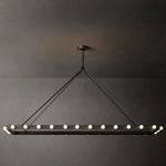 Vitoria Ember Trace Linear Chandelier 72"
