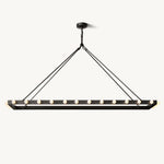 Vitoria Ember Trace Linear Chandelier 72"
