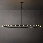 Vitoria Ember Trace Round Chandelier 72"