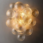 Dorian Swirled Glass Wall Sconce