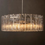 Lattice Module Glass Round Chandelier 60"