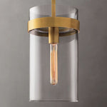 Ravelle Clear Glass Pendant Light