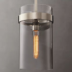 Ravelle Clear Glass Pendant Light