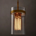 Ravelle Clear Glass Pendant Light