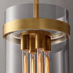 Ravelle Clear Glass Pendant Light