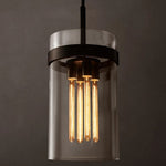 Ravelle Clear Glass Pendant Light