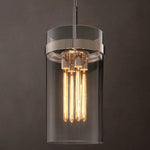 Ravelle Clear Glass Pendant Light