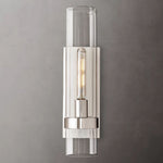 Ravelle Clear Glass Wall Sconce