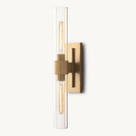 Ravelle Clear GlassLinear Wall Sconce