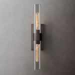 Ravelle Clear GlassLinear Wall Sconce