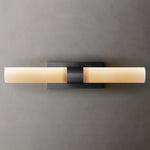 Ravelle Milk Glass Linear Wall Sconce